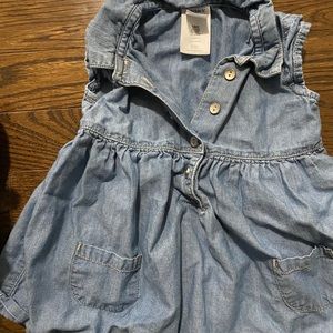 Carter denim dress